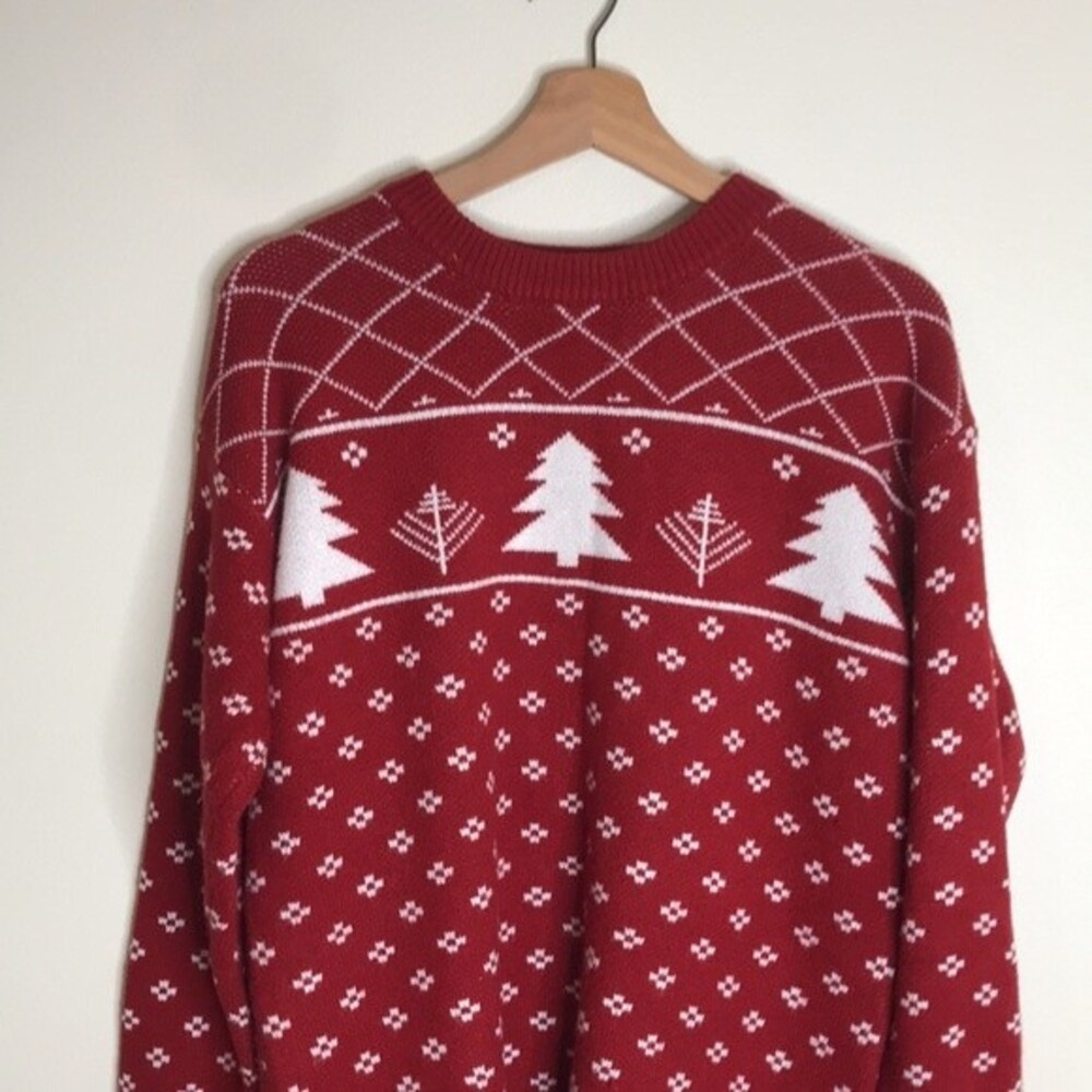Heimish ladies red soft and cozy pullover sweater size small - Picture 3 of 13